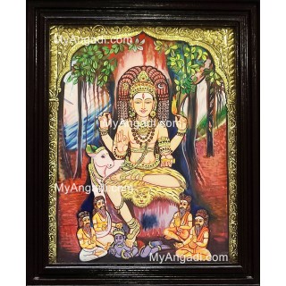 Dakshinamurthy Tanjore Painting