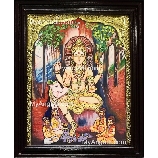Dakshinamurthy Tanjore Painting