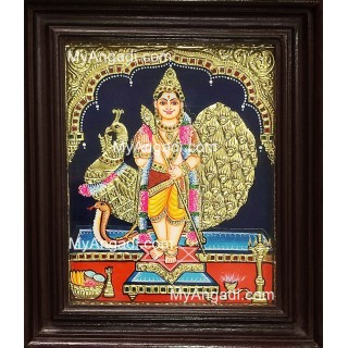 Murugan Tanjore Painting