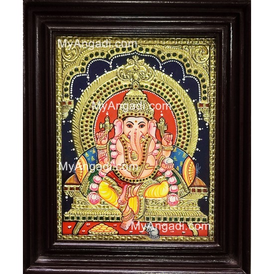 Ganesha Tanjore Painting Ganesha Tanjore Painting