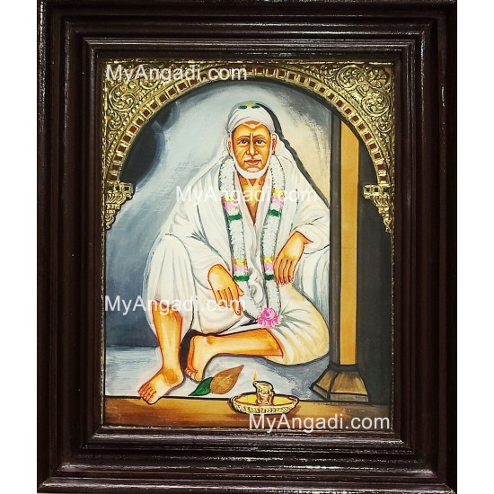 Small Size Sai Baba Tanjore Painting