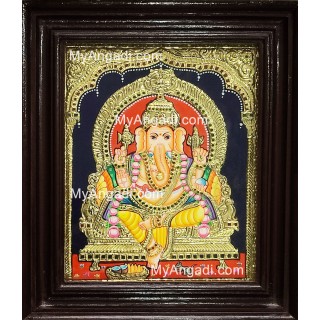 Ganesha Tanjore Painting