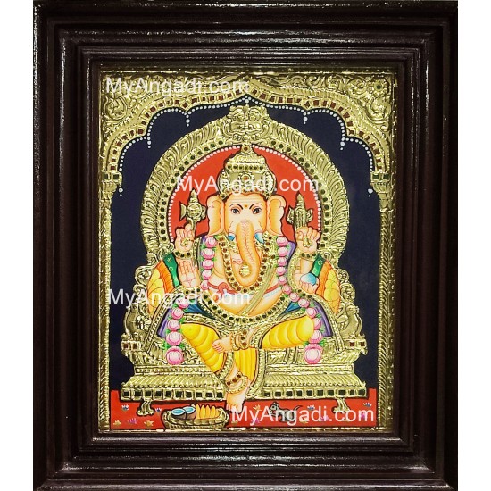 Ganesha Tanjore Painting