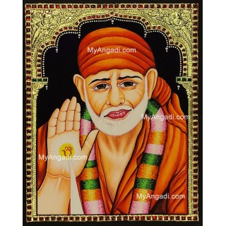 Sai Baba Tanjore Painting