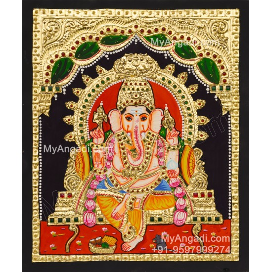 Vinayagar Tanjore Painting