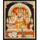 Shiva Family Tanjore Painting - Shiva Parivar