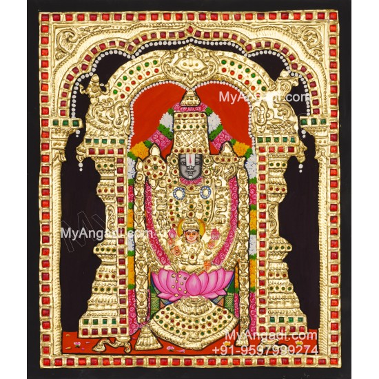 Balaji Lakshmi  Tanjore Painting