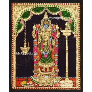 Akilandeswari Tanjore Painting