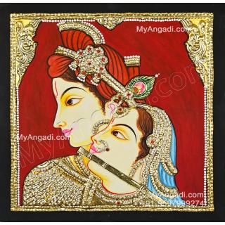 Radha Krishna Tanjore Paintings