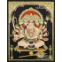 Panchamuga Hanuman Tanjore Painting