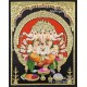 Panchamuga Ganesha Tanjore Painting