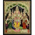 Murugan Valli Deivanai Tanjore Painting