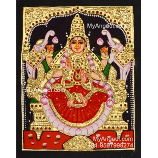 Gajalakshmi Tanjore Painting MATP266