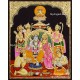 Ram Parivar Tanjore Painting