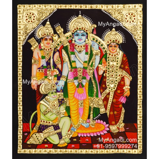 Ram Darbar Tanjore Painting