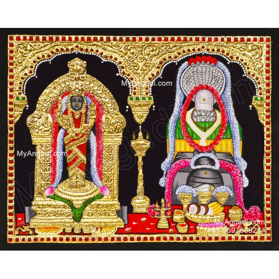 Vaitheeswaran Thaiyal Nayagi Tanjore Painting