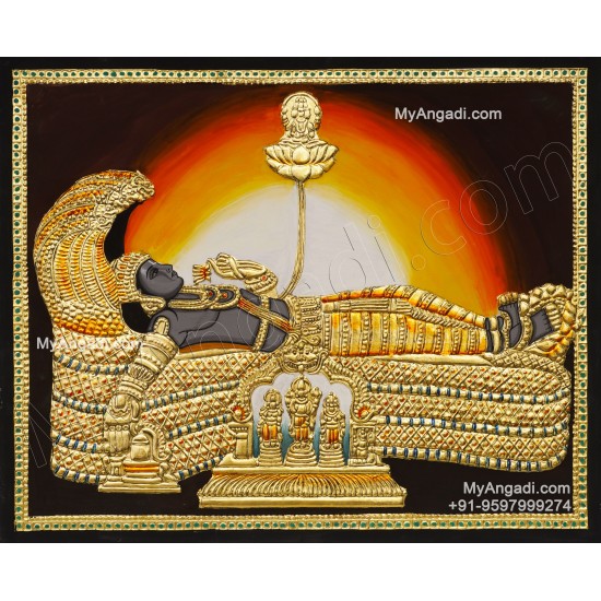 Padmanabaswamy Tanjore Painting