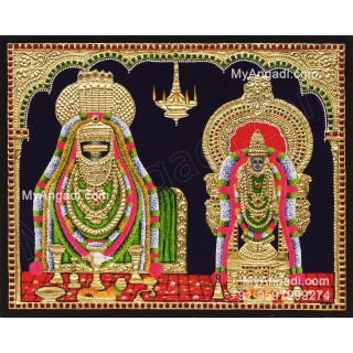 Annamalaiyaar  Unnamalaiyaar Tanjore Painting