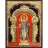 Palani  Murugan 3D Tanjore Painting