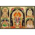 Panel Balaji Lakshmi Murugan Ganesha Saraswathi Tanjore Painting