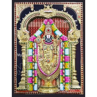 Balaji 3d Tanjore Painting