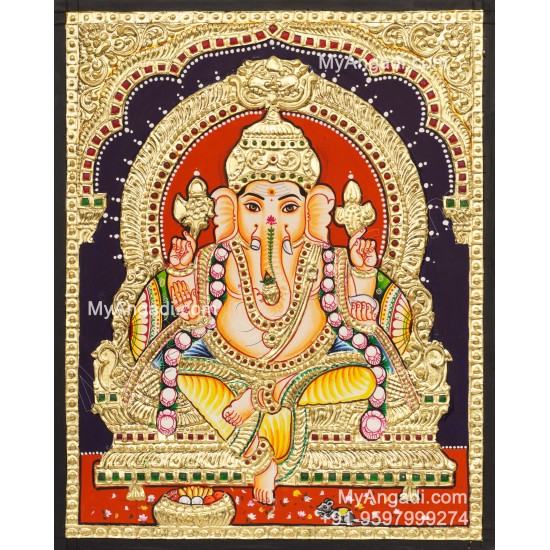 Ganesha Tanjore Paintings