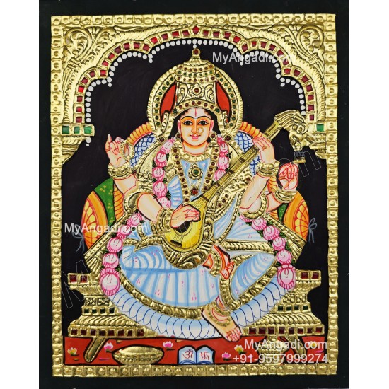 Saraswathi Tanjore Paintings Saraswathi Tanjore Paintings
