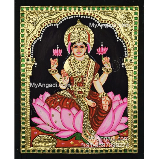 Mahalakshmi Tanjore Painting