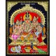 Shivan Family Tanjore Painting