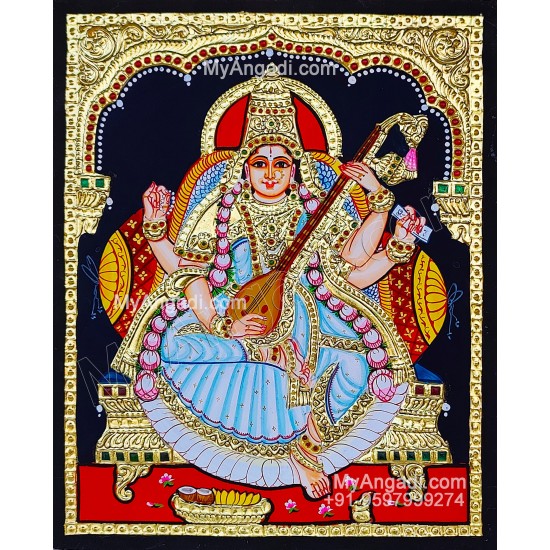 Saraswathi Tanjore Paintings Saraswathi Tanjore Paintings
