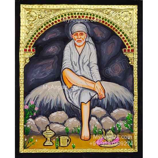 Sai Baba Tanjore Painting Sai Baba Tanjore Painting