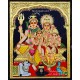 Shivan Family Tanjore Painting