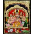 Shivan Family Tanjore Painting