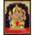 3D Shivan Parvathi Tanjore Painting