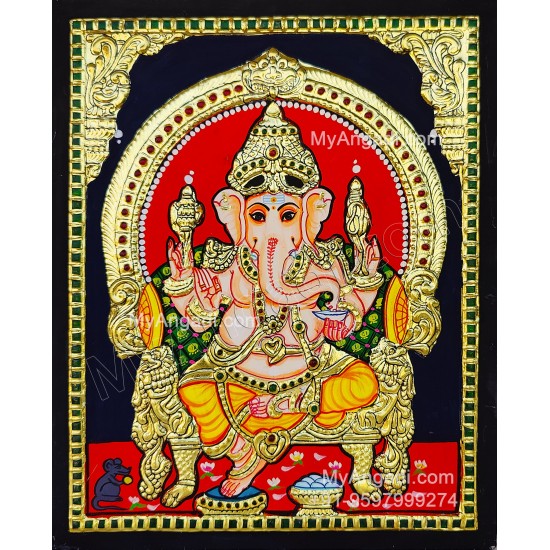Ganehsa Tanjore Paintings Ganehsa Tanjore Paintings