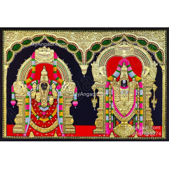 Balaji Thayar Tanjore Painting Balaji Thayar Tanjore Painting