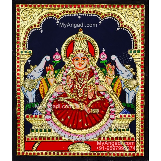 5 Set Ganesha Murugan Balaji Lakshmi Saraswathi Tanjore painting