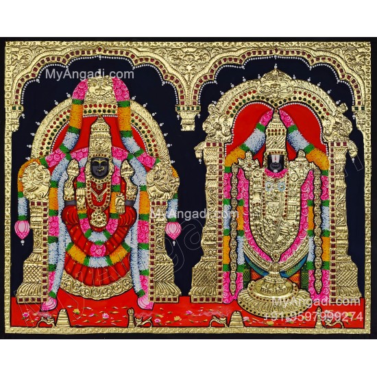 Balaji Thayar Tanjore Painting Balaji Thayar Tanjore Painting