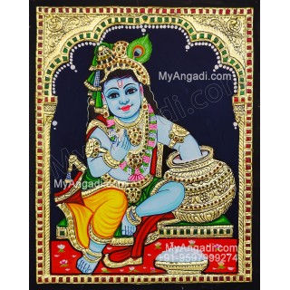 Krishna Tanjore Painting