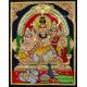 Shivan Family Tanjore Painting Shivan Family Tanjore Painting