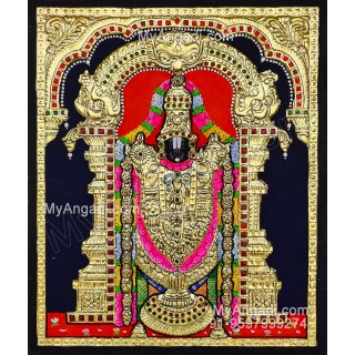 5 Set Ganesha Murugan Balaji Lakshmi Saraswathi Tanjore painting