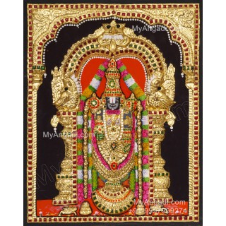 Balaji 3d Tanjore Painting