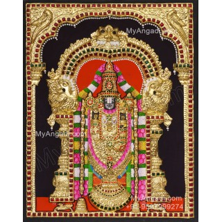 Balaji 3d Tanjore Painting