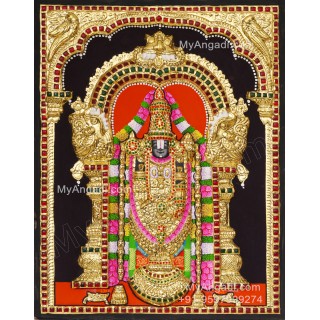 Balaji 3d Tanjore Painting