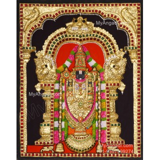 Balaji 3d Tanjore Painting