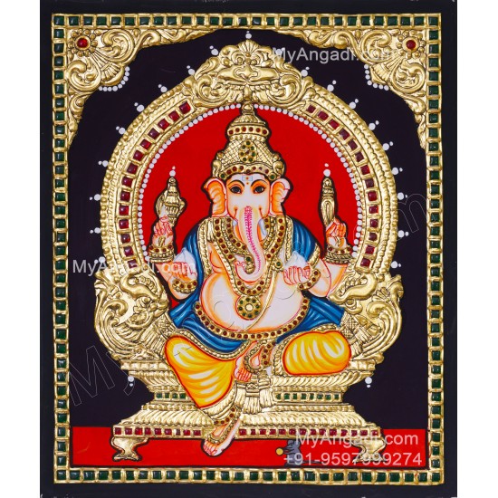 Ganesha Tanjore Paintings