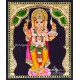 Standing Ganesha Tanjore Painting 