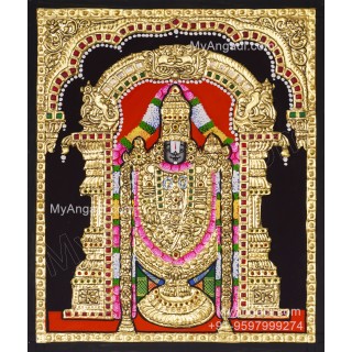 Venkateshwara Swamy Tanjore Painting