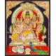 Shivan Family Tanjore Painting