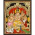 Shivan Family Tanjore Painting